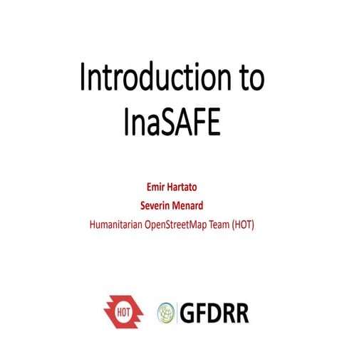Introduction to InaSAFE and case studies - Malawi