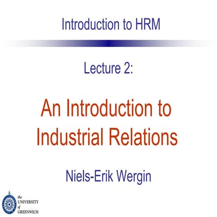 Introduction To Industrial Relation.2ppt