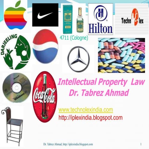 Introduction to intellectual property law