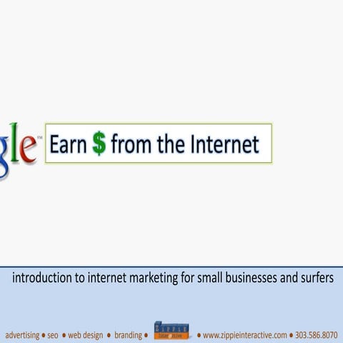 Introduction to internet marketing