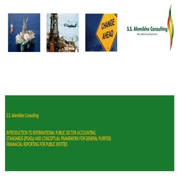 Introduction to IPSAS and conceptual framework