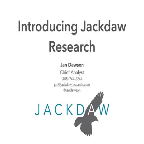 Introduction to Jackdaw Research