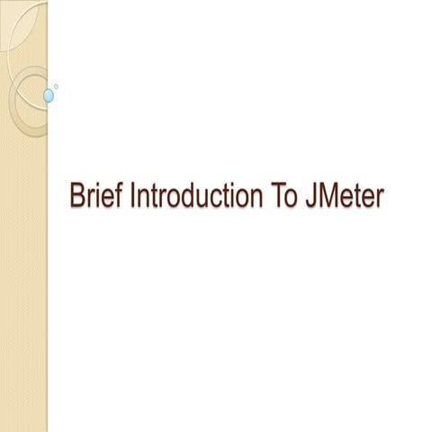 Introduction to JMeter