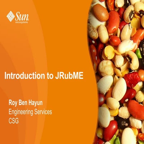 Introduction to JRubMe