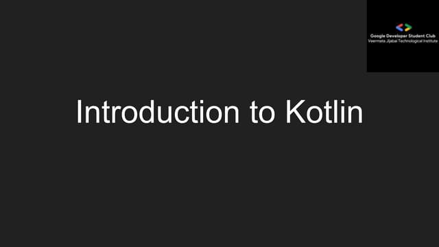 Introduction to kotlin and OOP in Kotlin