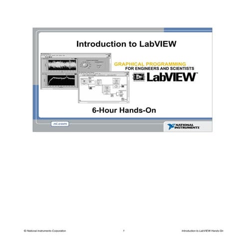 Introduction to lab_view | PDF