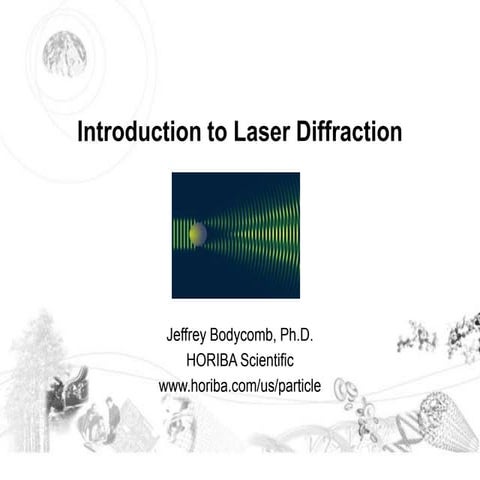 Introduction to laser diffraction