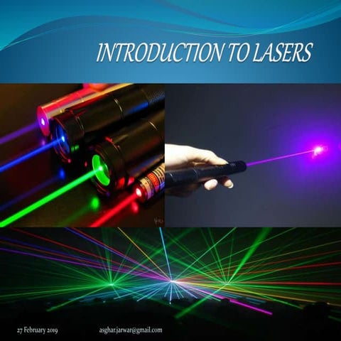 Introduction to lasers