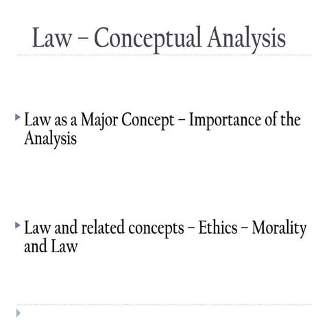 Introduction to law