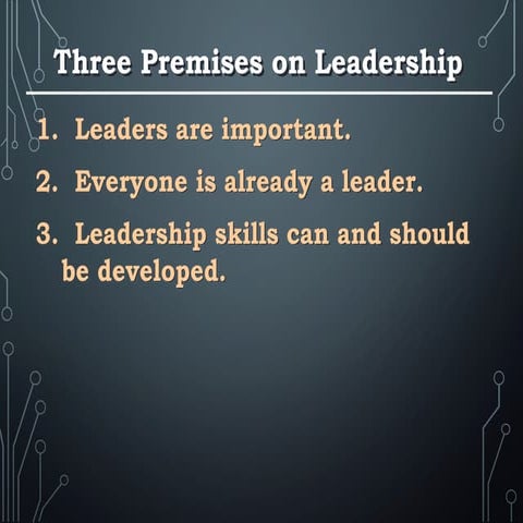 The Leadership Challenge | PPTX