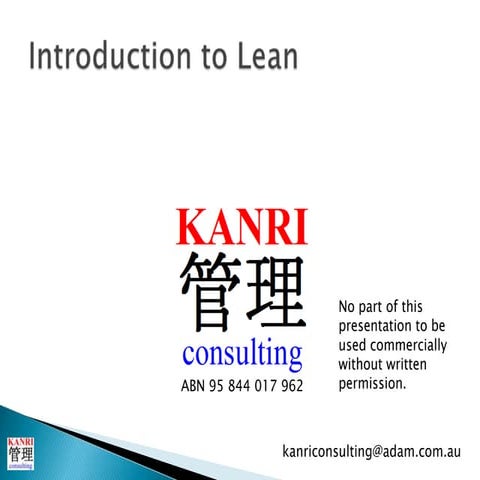 Introduction to Lean