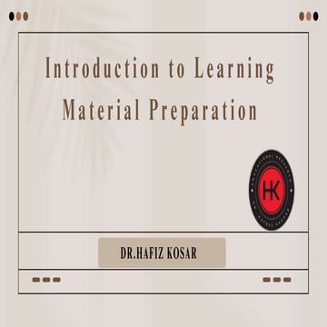 Introduction to Learning Material Preparation.pptx