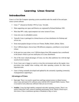 Unix/Linux Basic Commands and Shell Script | PPT
