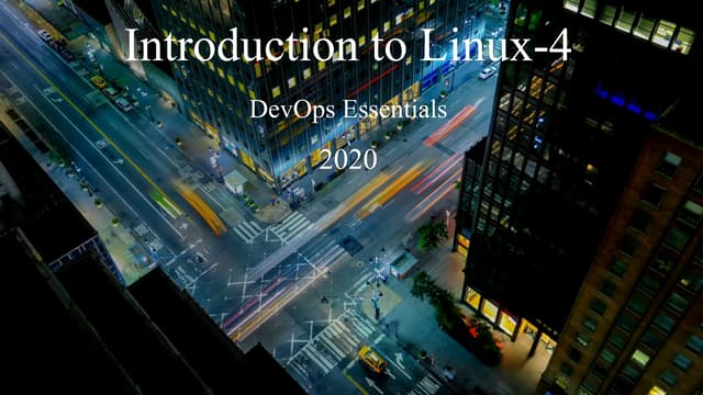 Introduction to linux day1