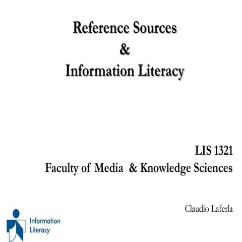 Introduction to LIS 1321