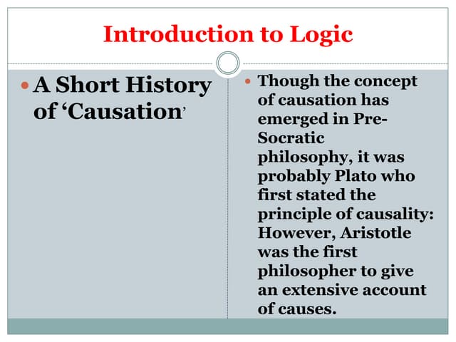 Introduction to logic