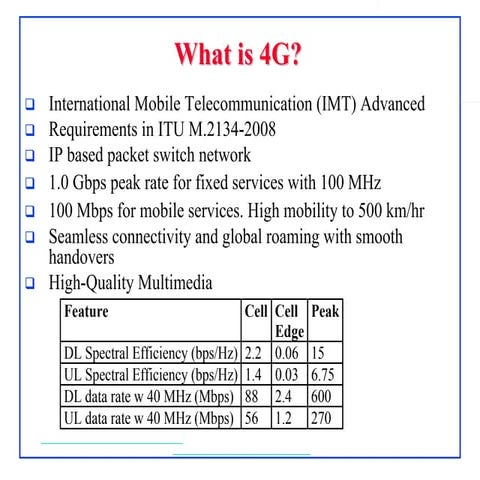 Introduction to lte