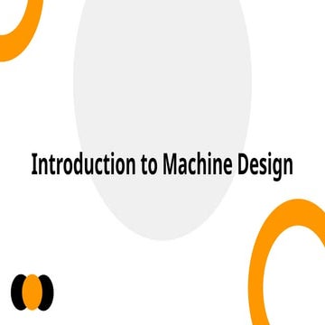 Machine Design Introduction stage with Diploma