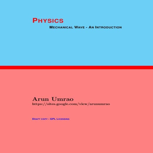 Introduction to mechanical waves | PDF