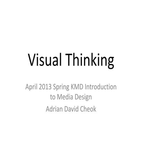 Visual Thinking