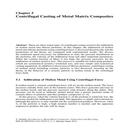 Introduction to metal matrix composites | PDF