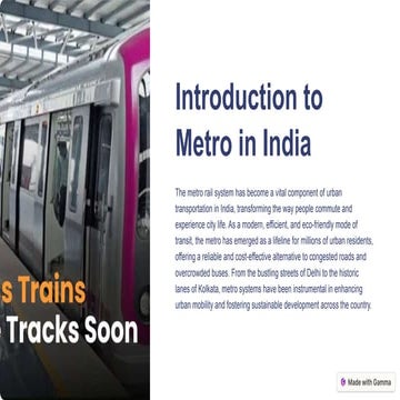 Introduction to Metro in India by cosmo soil.pptx