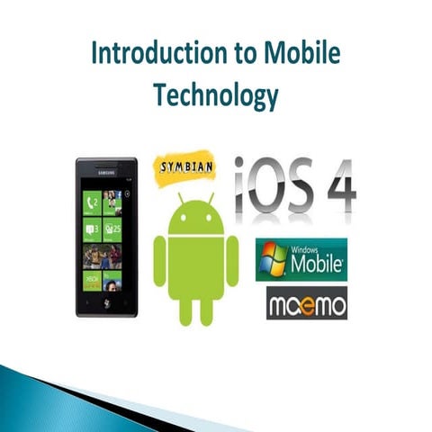 Introduction to Mobile Technology | PPT