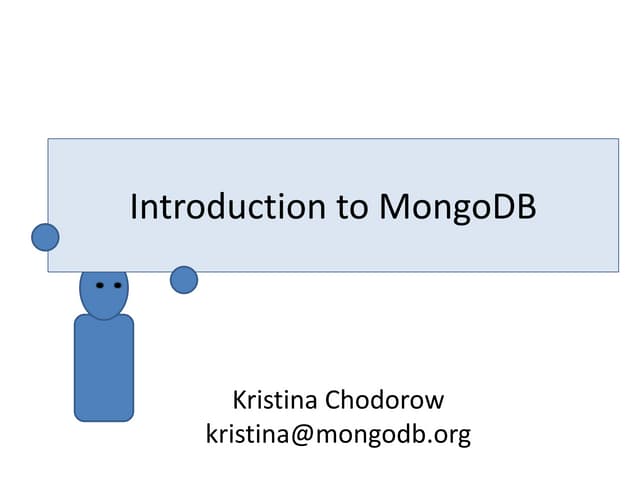 Introduction to MongoDB Presentation.pdf