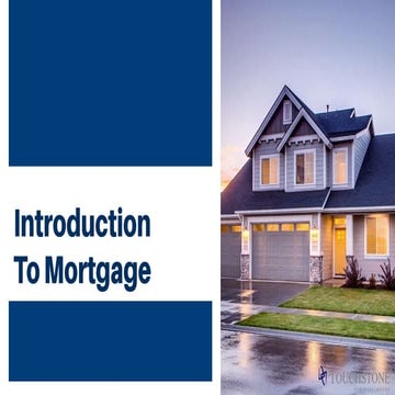 Introduction to Mortgage and It's Parameters