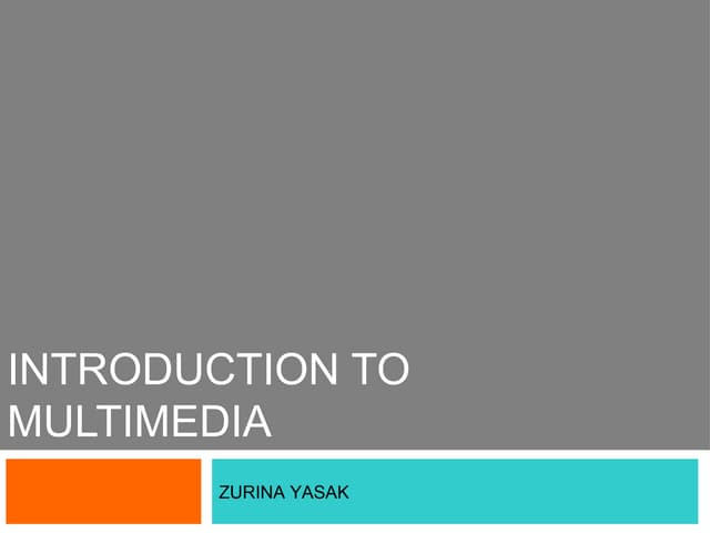 Multimedia And Computer Graphics Multimedia And Computer Graphics