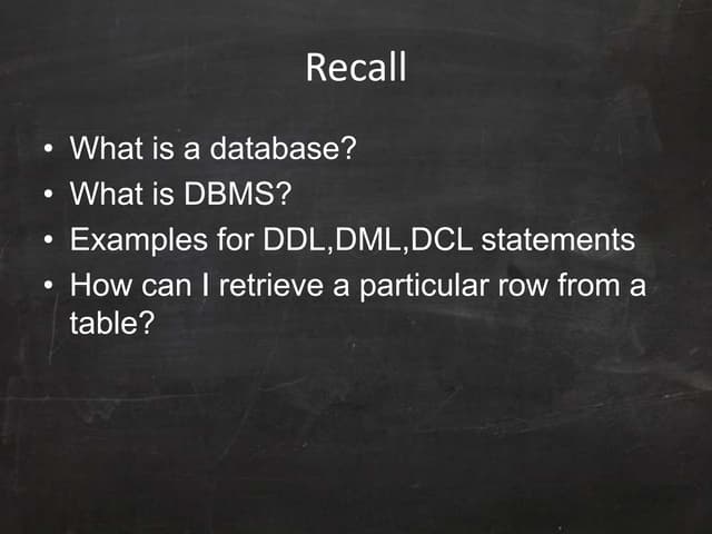 Introduction to mysql part 2