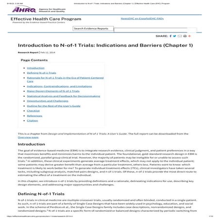 Introduction to N-of-1 Trials_ Indications and Barriers (Chapter 1 ...
