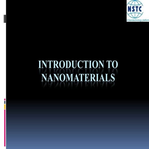 Introduction to nanomaterials
