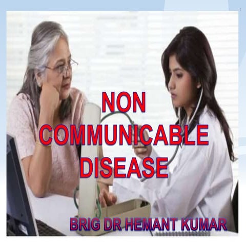 INTRODUCTION TO NCDs