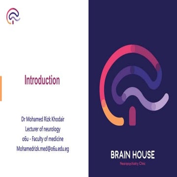 introduction to neurology (nervous system, areas, motor and sensory systems)