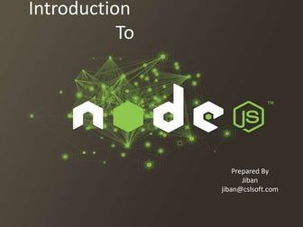 Introduction to node.js by jiban