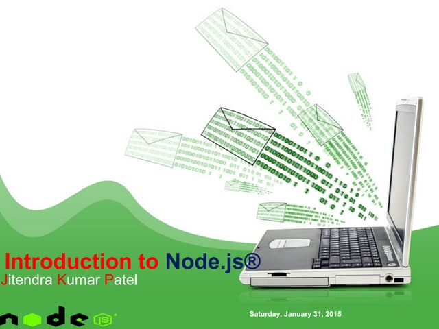Introduction to node.js aka NodeJS