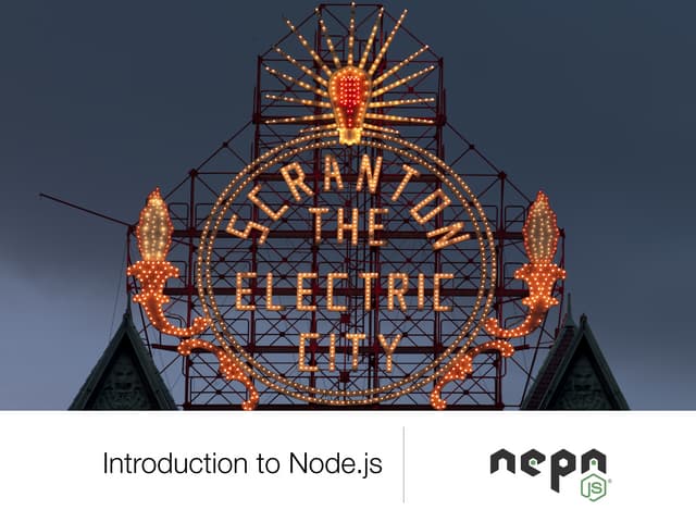 Introduction to Node.js