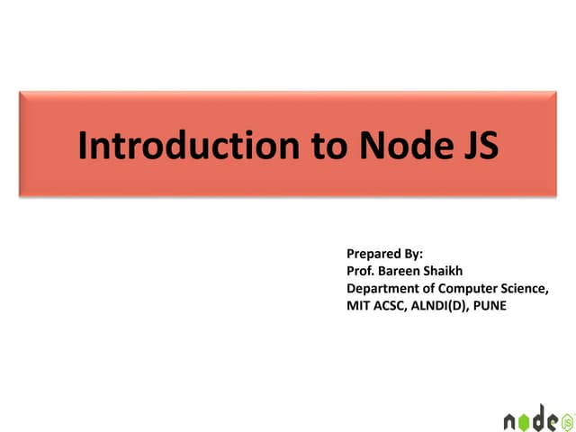 Introduction to Node JS.pdf