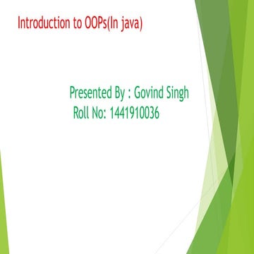 Practical OOP In Java