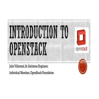 Introduction to OpenStack (2012)