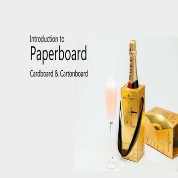 Introduction to Paperboard