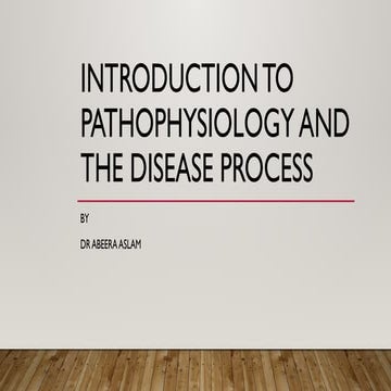 Introduction to Pathopathology and the Disease Process (1).pptx