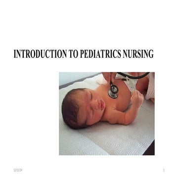 Nursing Introduction to pediatric nursing.ppt