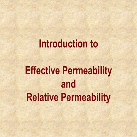 Introduction to Permeability.ppt