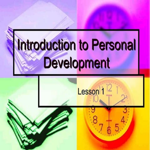 Introduction to Personal Development