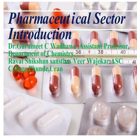 Introduction to Pharmaceuticak Industry.pptx