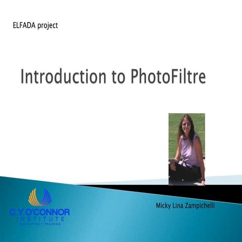 Introduction to PhotoFiltre