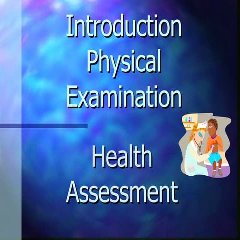 NurseReview.Org - Introduction To Physical Assessment