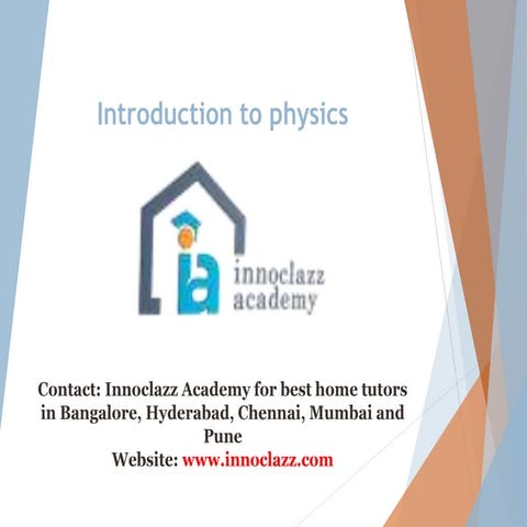 Introduction to physics